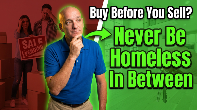 Move-up homeowner in Port St Lucie deciding whether to sell first or buy first before trading up to a larger home