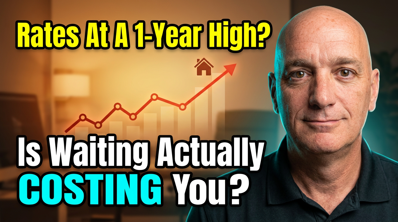 Chart comparing the small cost of a mortgage rate increase against the larger cost of waiting to buy a home