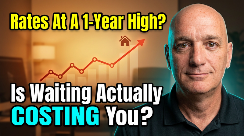 Chart comparing the small cost of a mortgage rate increase against the larger cost of waiting to buy a home